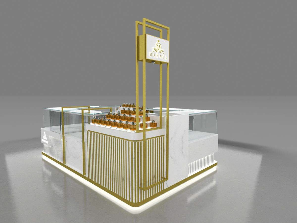 Diseño de punto de venta Trazo 3D