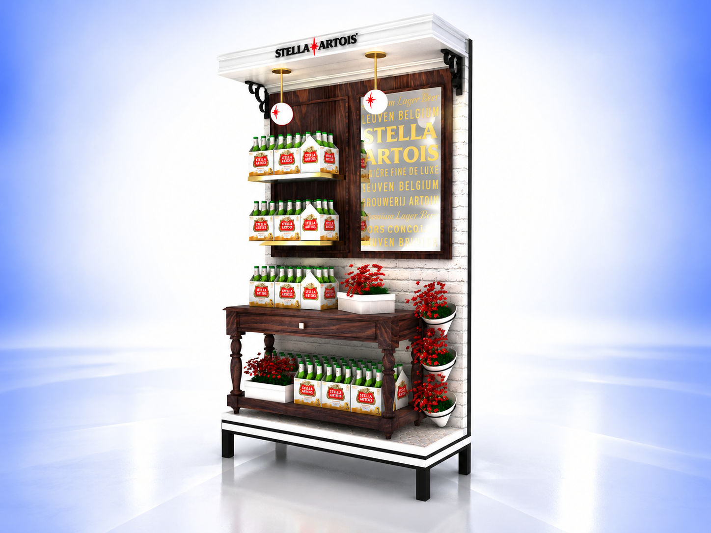 Exhibidor personalizado para retail